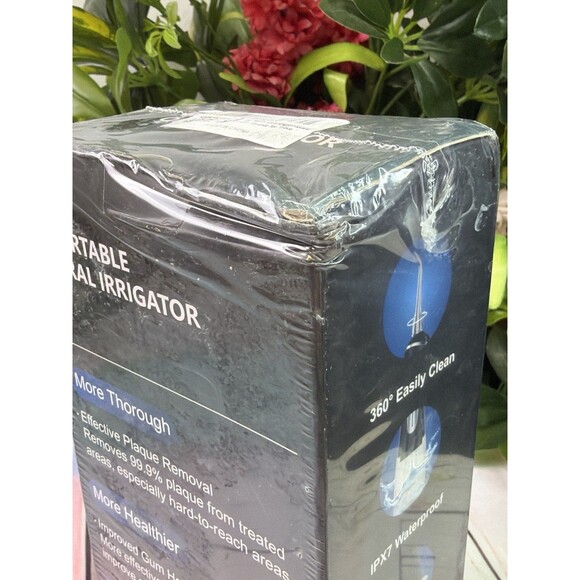 NBGRLVS Portable Oral Irrigator Water Flosser IPX7 Waterproof 6 Modes 320ml NIB - Picture 6 of 6